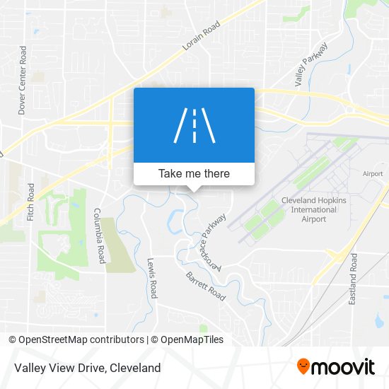 Valley View Drive map