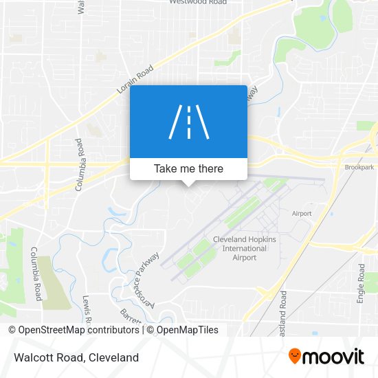 Mapa de Walcott Road