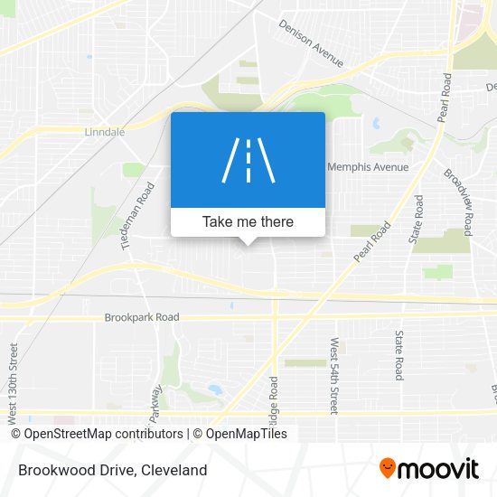 Brookwood Drive map