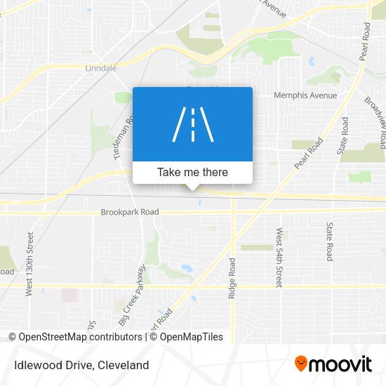 Mapa de Idlewood Drive
