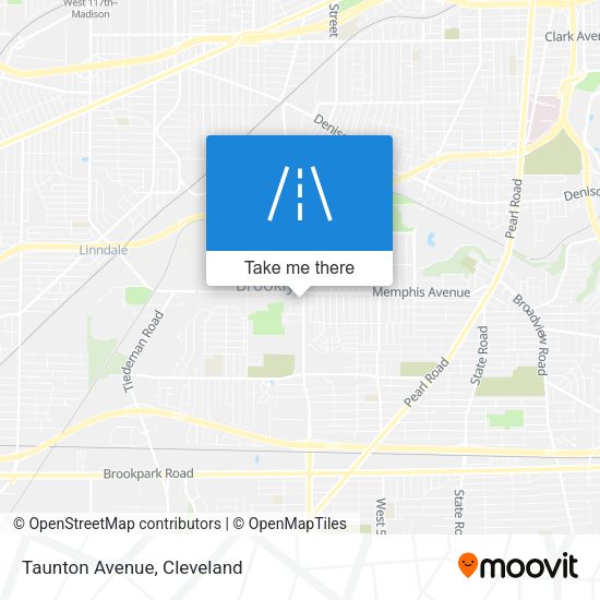Mapa de Taunton Avenue
