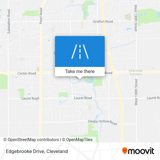 Mapa de Edgebrooke Drive