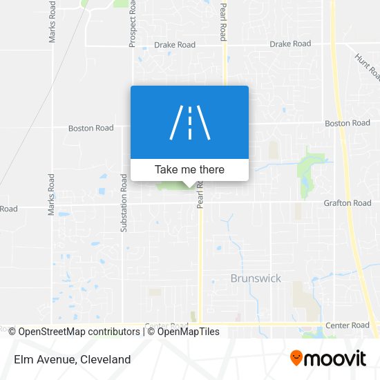 Mapa de Elm Avenue