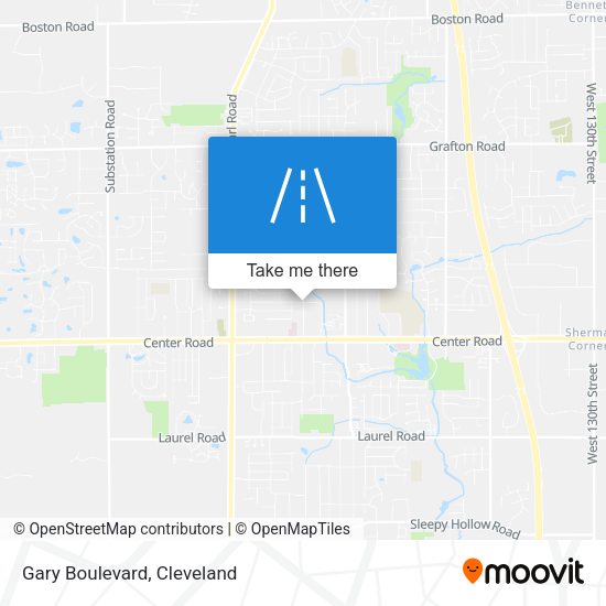 Mapa de Gary Boulevard