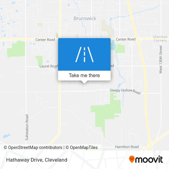 Mapa de Hathaway Drive
