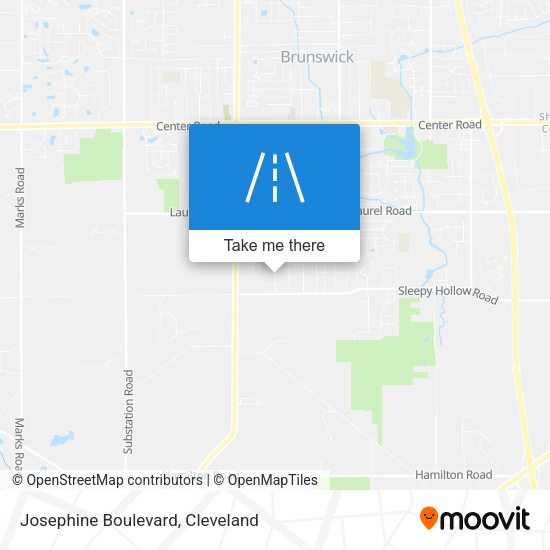 Mapa de Josephine Boulevard