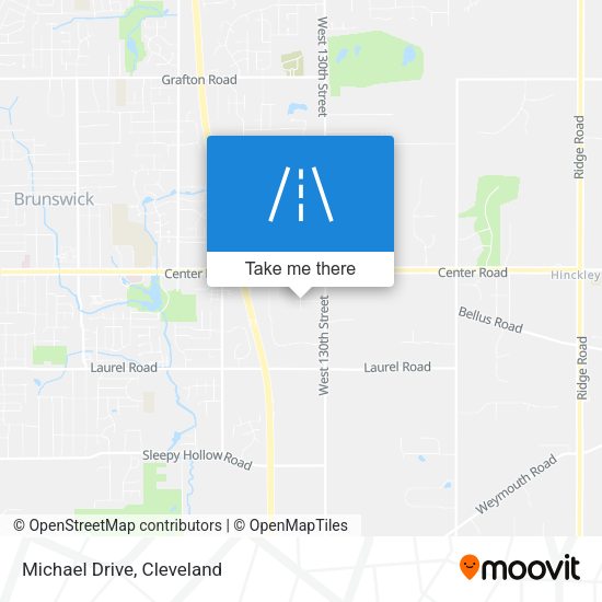 Mapa de Michael Drive