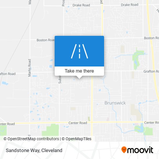 Sandstone Way map