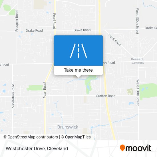 Mapa de Westchester Drive