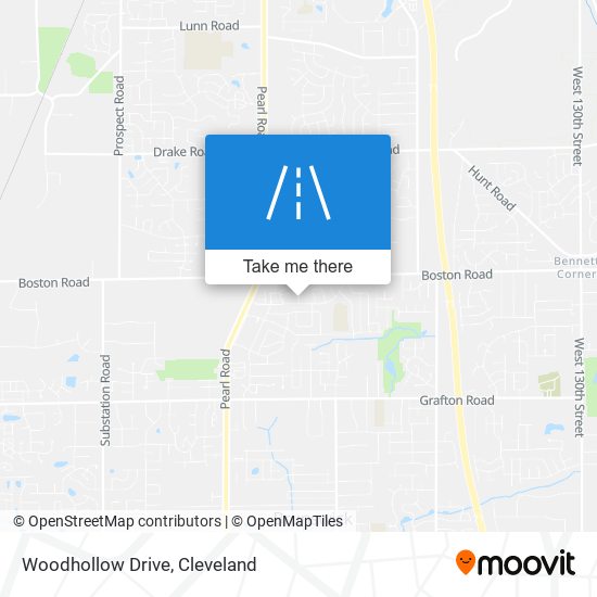 Woodhollow Drive map