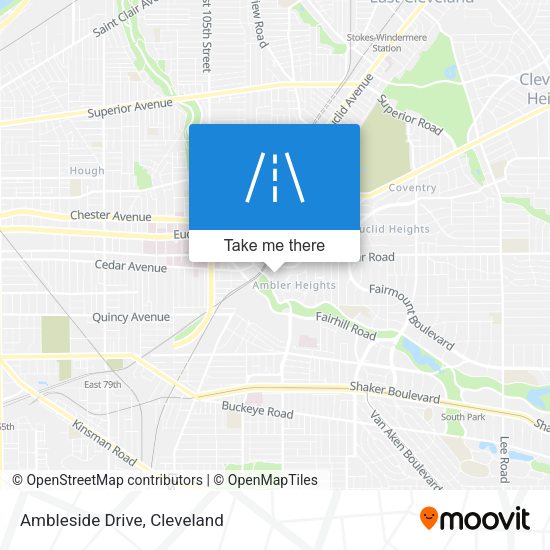 Mapa de Ambleside Drive