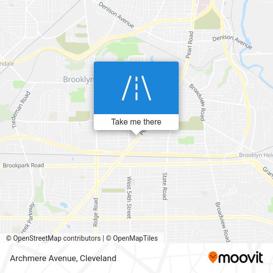 Mapa de Archmere Avenue