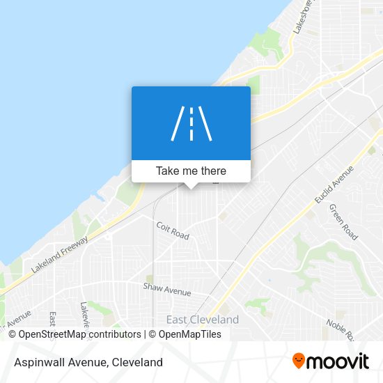 Mapa de Aspinwall Avenue