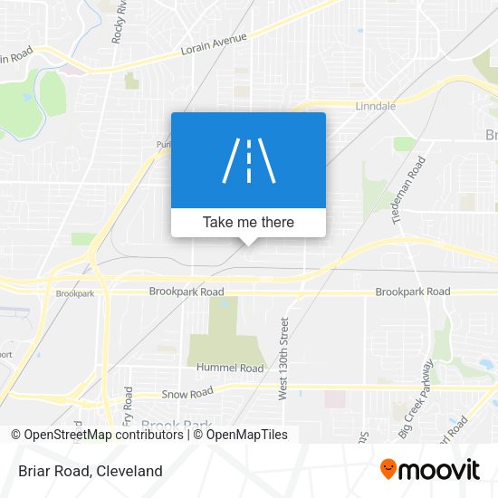 Mapa de Briar Road