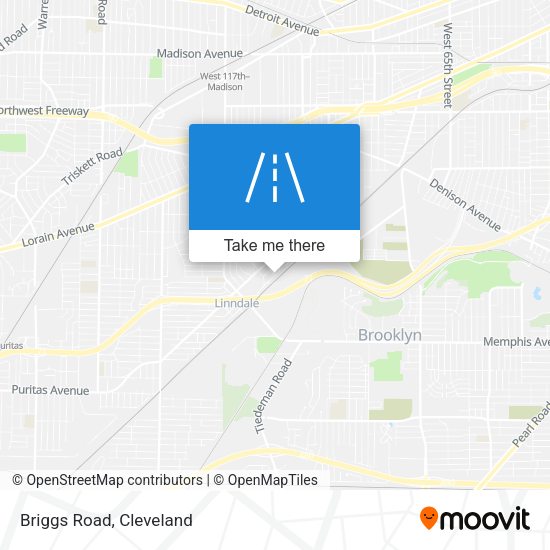 Mapa de Briggs Road