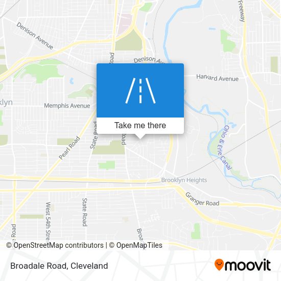 Mapa de Broadale Road