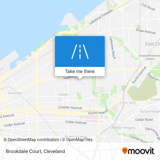 Mapa de Brookdale Court