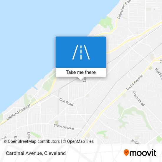 Mapa de Cardinal Avenue