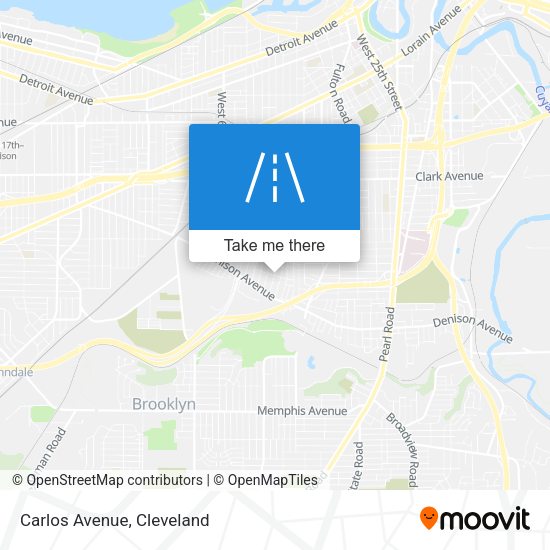 Mapa de Carlos Avenue