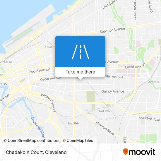 Mapa de Chadakoin Court