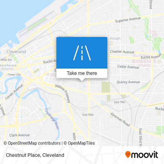 Mapa de Chestnut Place