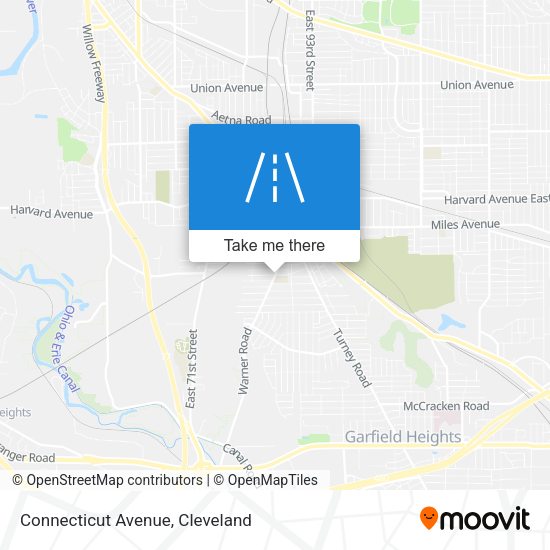 Connecticut Avenue map