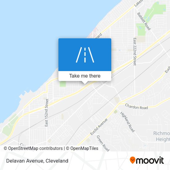 Mapa de Delavan Avenue