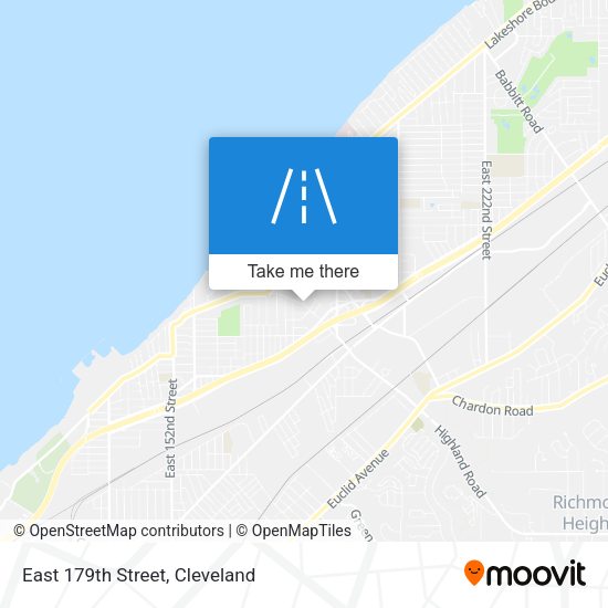 Mapa de East 179th Street