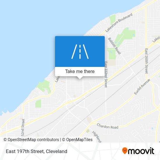 Mapa de East 197th Street