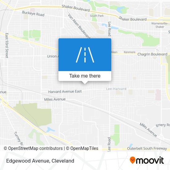 Mapa de Edgewood Avenue