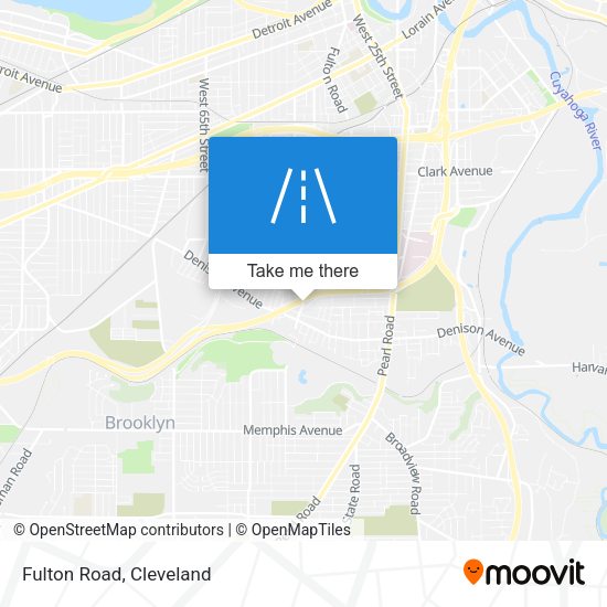 Mapa de Fulton Road