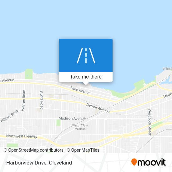 Harborview Drive map