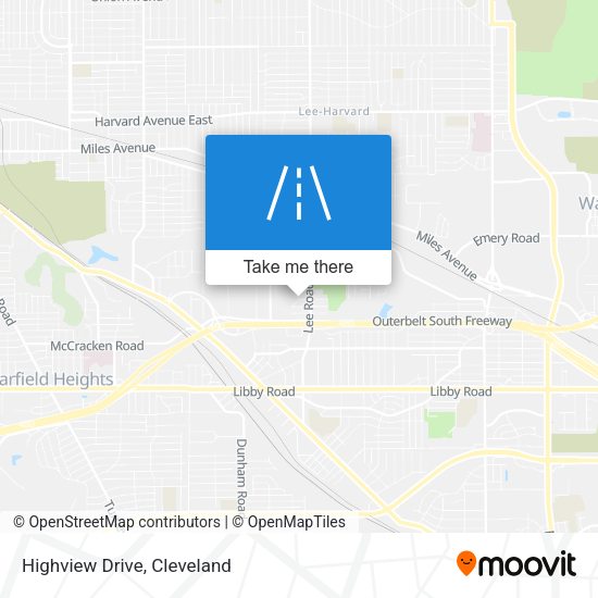 Mapa de Highview Drive