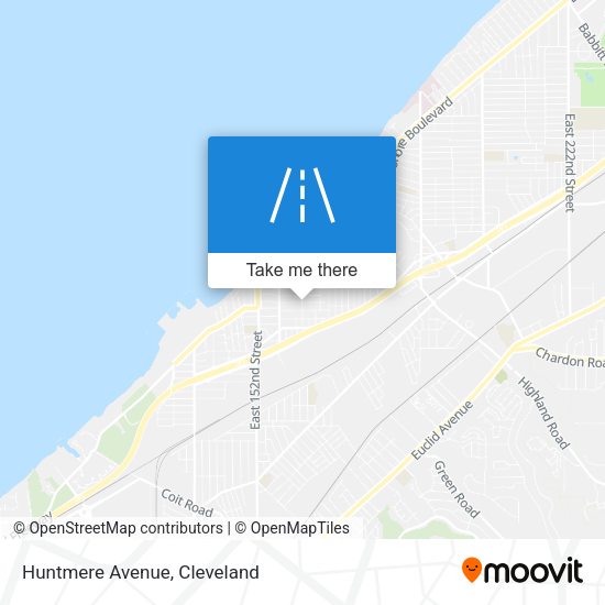 Mapa de Huntmere Avenue