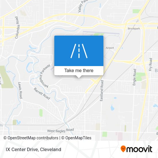 Mapa de IX Center Drive