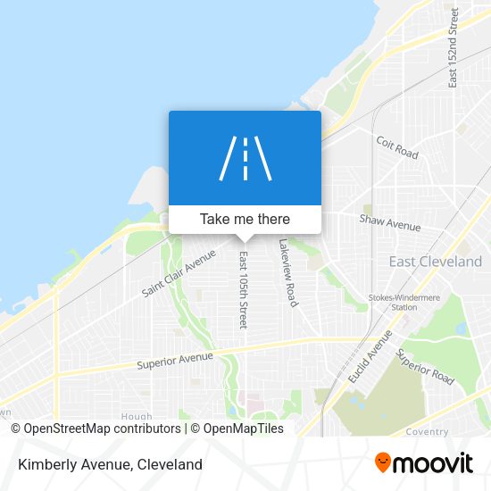 Mapa de Kimberly Avenue