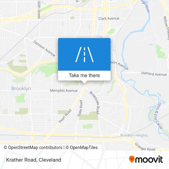 Mapa de Krather Road