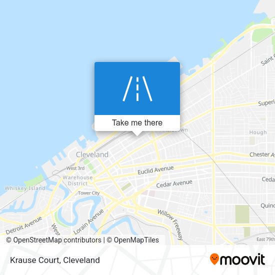 Mapa de Krause Court