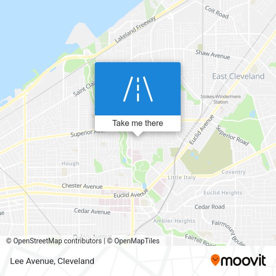 Mapa de Lee Avenue