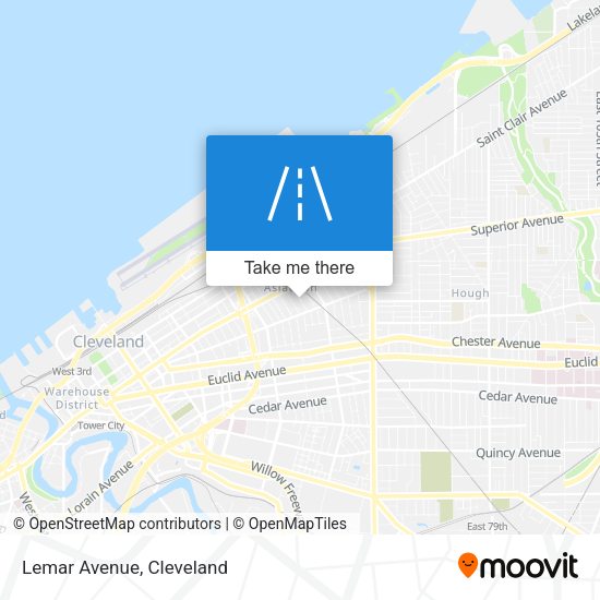 Mapa de Lemar Avenue