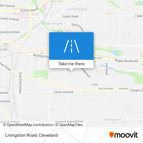 Mapa de Livingston Road