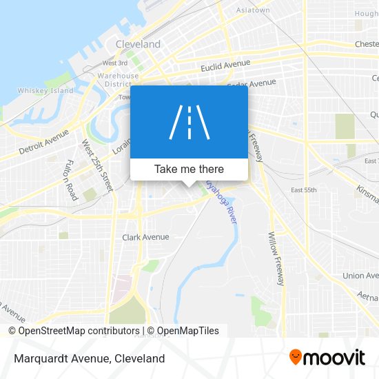 Mapa de Marquardt Avenue