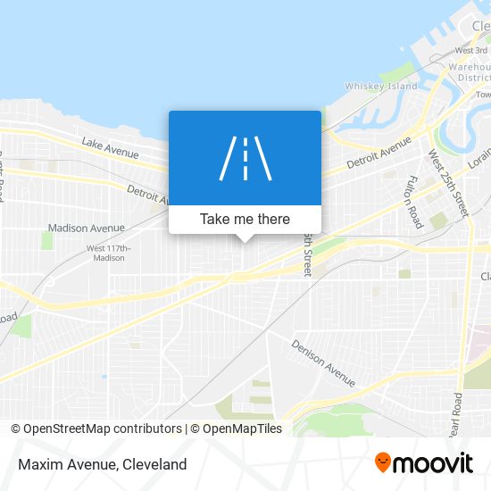 Maxim Avenue map