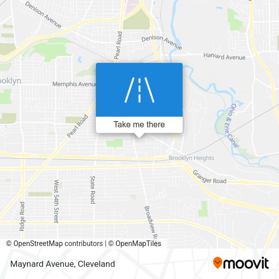 Mapa de Maynard Avenue