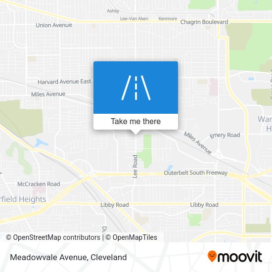 Meadowvale Avenue map