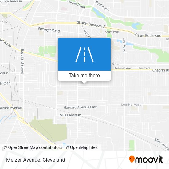 Mapa de Melzer Avenue