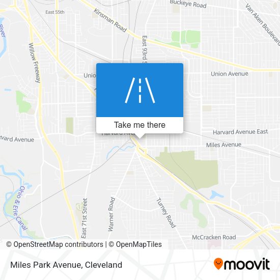 Miles Park Avenue map