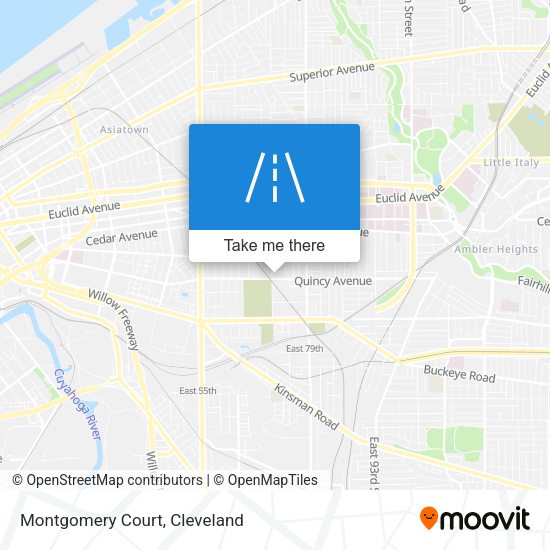 Mapa de Montgomery Court