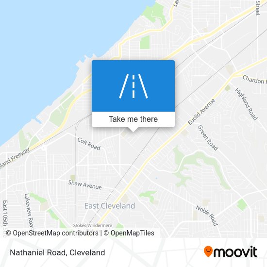 Mapa de Nathaniel Road