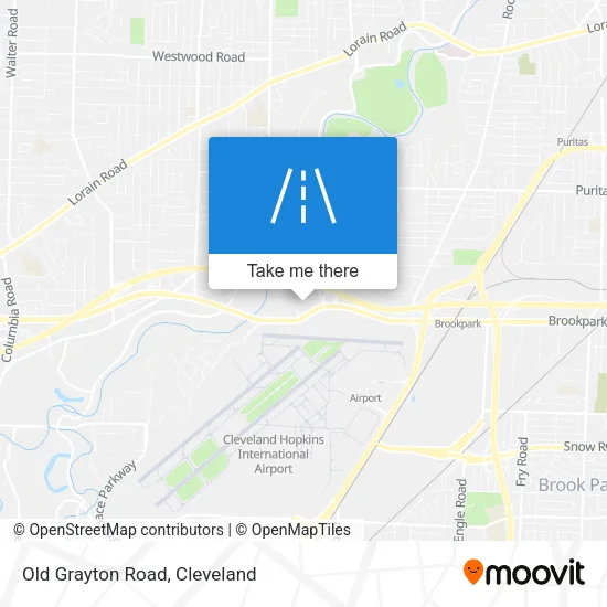 Old Grayton Road map